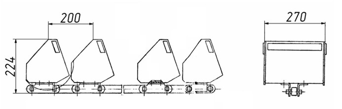 Орган рабочий элеватора Орган рабочий элеватора