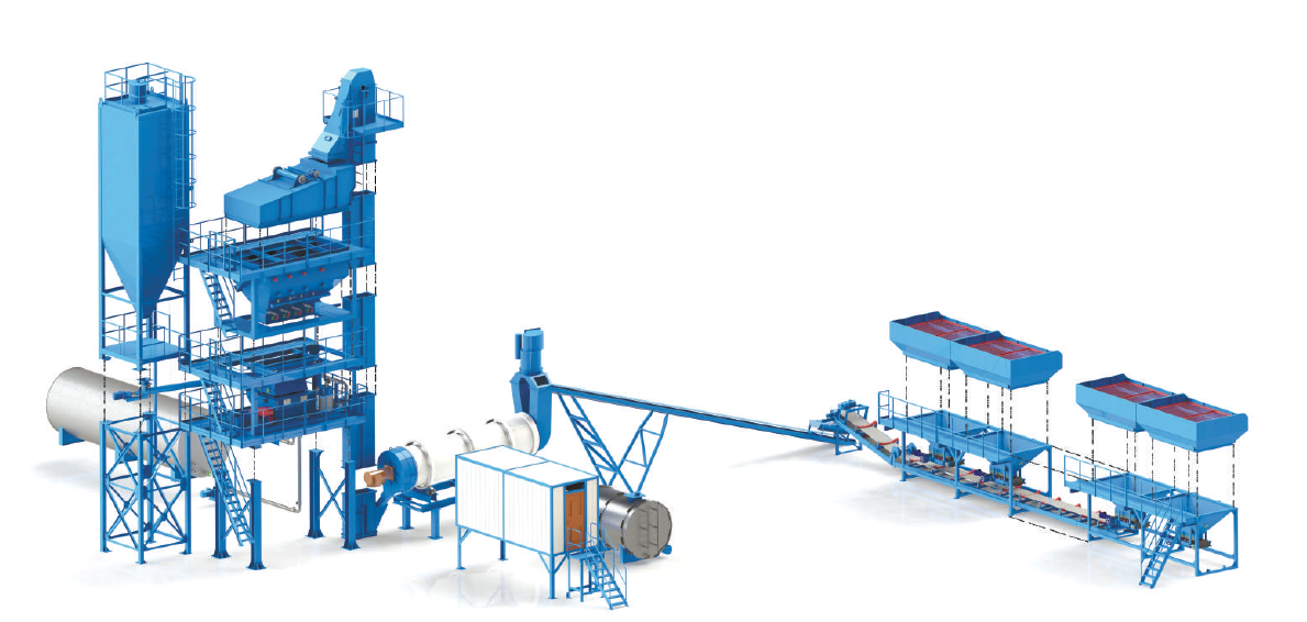 Асфальтобетонный завод (АБЗ) ДС-185-80